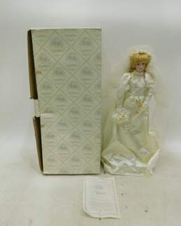 Vintage Ellen Williams Rebecca Bride Porcelain Doll IOB