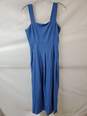 Boden Blue Strappy Midi Dress Size 6 image number 1