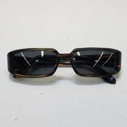 Ralph Lauren Brown Tortoise Shell Rectangular Sunglasses