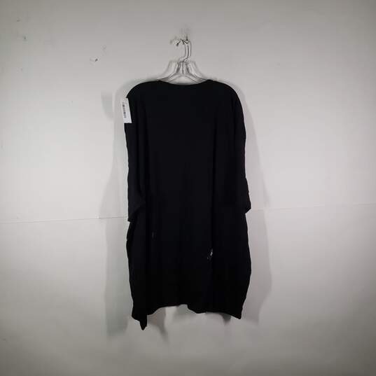 Mens Cotton Regular Fit V-Neck Short Sleeve Pullover T-Shirt Size 5XL image number 2