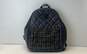 Badgley Mischka Studded Tweed Mini Backpack Black image number 1