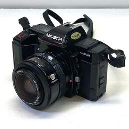 Minolta Maxxum 5000 AF 35mm SLR Camera w/ Accessories