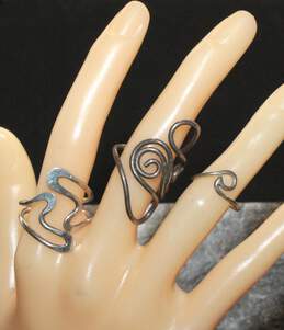 Sterling Silver Ring Set of 3