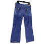 Womens Blue 526 Slender Denim Medium Wash Stretch Bootcut Jeans Size 12 image number 2