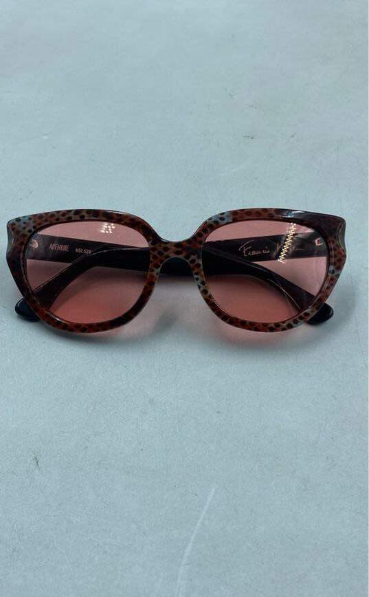 Anemone Red Sunglasses - Size One Size image number 1