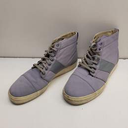 Adidas Ransom Valley Grey High Top Nylon Casual Sneakers Men's Size 11