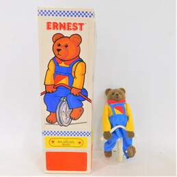 Vintage 1986 Schylling Ernest The Balancing Bear Toy alternative image