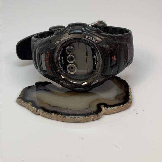 Designer Casio GW-530A G-Shock Black Adjustable Strap Digital Wristwatch image number 1