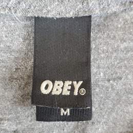 Obey Women Grey T-Shirt M alternative image
