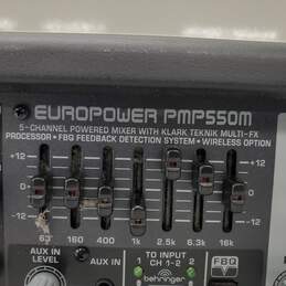 Behringer Europower PMP550M Powered Mixer - Untested alternative image