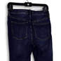 Womens Blue Denim Medium Wash Stretch Pockets Skinny Leg Jeans Size 28 image number 4