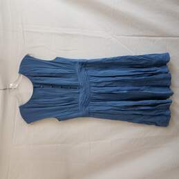 Boden Light Blue Pleated Sleeveless Dress WM Size 10 R NWT