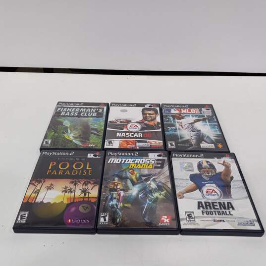 Lot of 6 PlayStation 2 Games image number 1