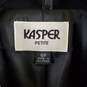 Kasper Women Black Open Front Blazer 6P NWT image number 3
