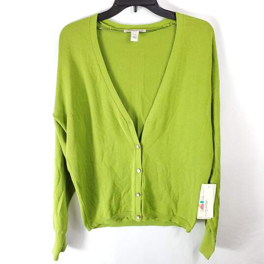 Kenneth Cole Women Green Cardigan S NWT image number 4