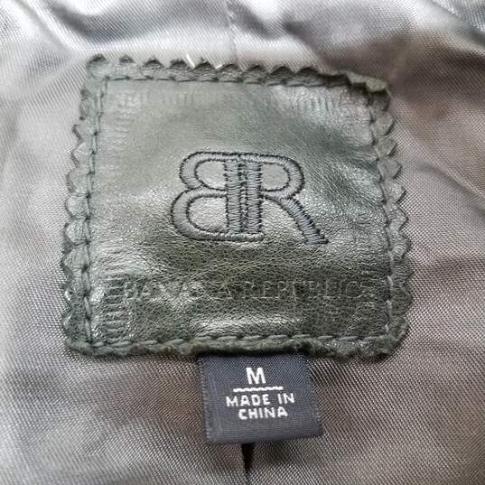 Banana Republic Leather Jacket Size M image number 3