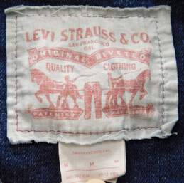 Levi Strauss Girl's Jean Jacket With Metal Studs Yr 10/12 Size Medium alternative image
