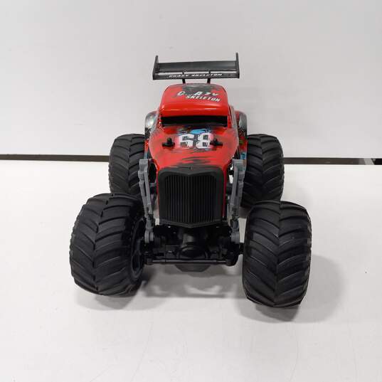 Crazon Remote Control 1:16 Orange Monster Truck Toy image number 5