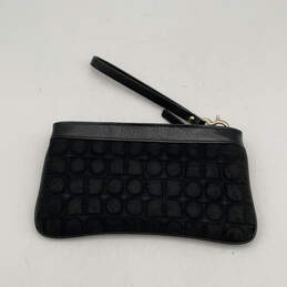 Womens Black Inner Pocket Quilted Fashionable Zipper Wristlet Wallet alternative image