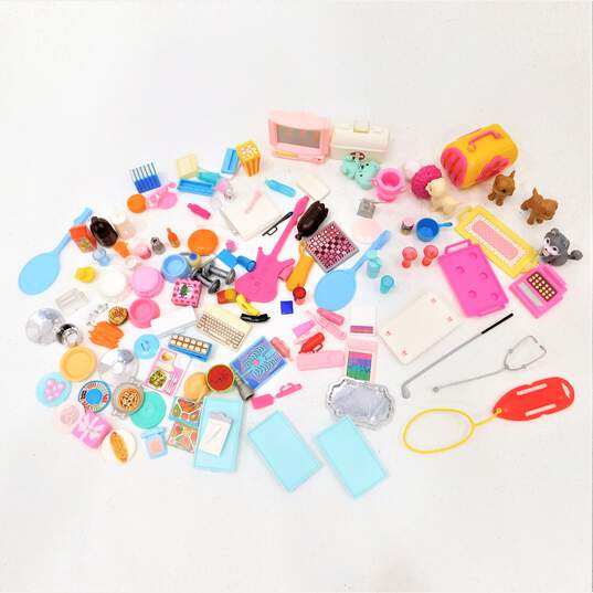 Assorted Barbie Doll Food Accessories Pets Dogs Furniture image number 1