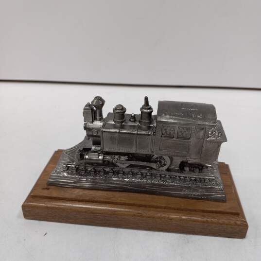 B&O 040 "Teakettle" Pewter Train Model Figurine image number 1