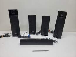 5 Pc Set Sony Untested P/R* SS-TSB 111 Surround Sound Speakers