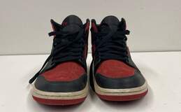 Nike Air Jordan 1 Mid Gym Red, Black Sneakers 554724-610 Size 10 alternative image