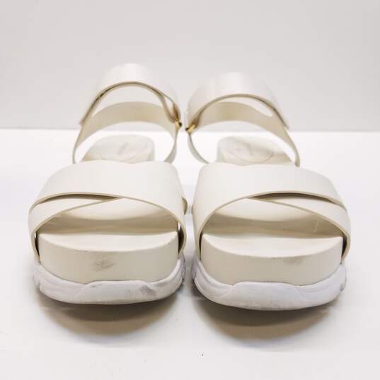 Cole Haan Zerogrand Crisscross Sandals White 8 image number 3