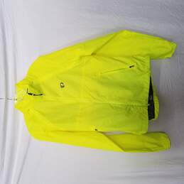 Pearl Izumi Men's Quest Barr Convertible Jacket Screaming Yellow Sz M NWT