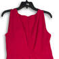 Womens Pink Sleeveless Scoop Neck Knee-Length Sheath Dress Size 10 image number 4