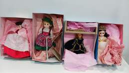 Bundle of 4 Assorted Madam Alexander Doll Company Dolls w/Boxes