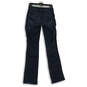 Womens Blue Denim Medium Wash Mid Rise Bootcut Leg Jeans Size 27W 35L image number 2