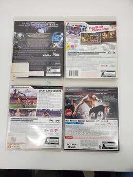 lot of 4 PS3 Game Disc (UFC) Untested alternative image