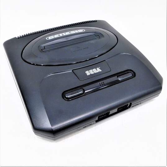 Sega Genesis Model 2 Console IOB W/ Cords & Sonic The Hedgehog  SpinBall image number 5