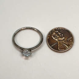 Designer Pandora S925 ALE Sterling Silver Assorted Gemstones Band Ring Sz 6 alternative image