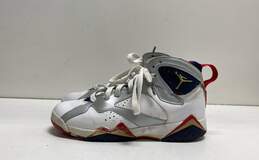 Jordan 7 Retro Olympic (2012) (GS) White Athletic Shoes Women's Size 7