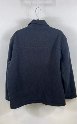 London Fog Mens Black Long Sleeve Collared Pockets Full-Zip Jacket Size Large alternative image