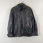 Tommy Hilfiger Men's Black Leather Jacket SZ L image number 1