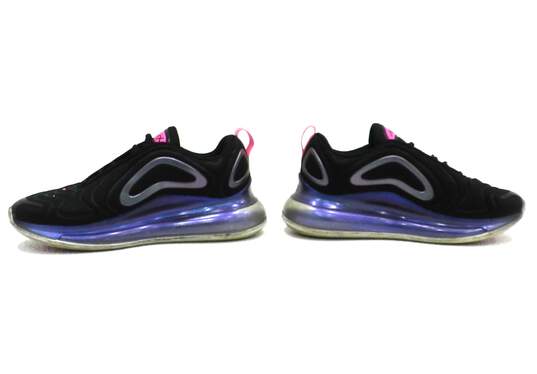 Nike Air Max 720 Black Laser Fuchsia Women's Shoe Size 8.5 image number 6