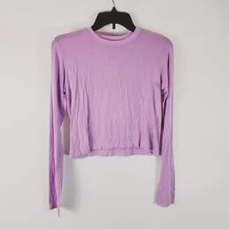 FP Movement Women Lilac Long Sleeve Shirt XS/S NWT