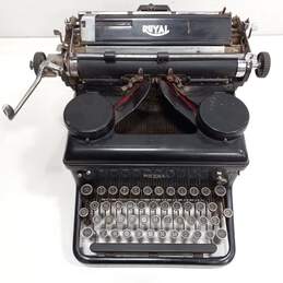 Vintage Black Royal Typewriter
