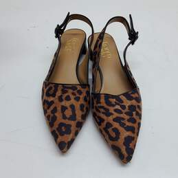 Franco Sarto shoes leopard print brown and black size 7.5