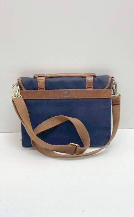 FOSSIL Canvas Leather Small Messenger Shoulder Bag image number 2