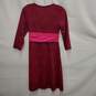 Patagonia WM's Margot All Over Heart Print Red & Pink Organic Cotton Dress Size SM image number 2