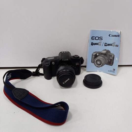 Canon EOS Rebel G 35mm SLR Film Camera 35-80mm Canon Zoom Lens image number 1