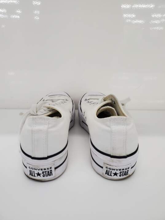 Converse Chuck Taylor All Star white shoes Size-8 used image number 4