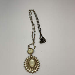 Designer Pandora S925 ALE Sterling Silver Beaded Chain Pendant Necklace