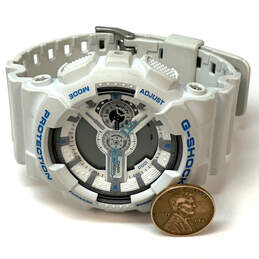 Designer Casio G-Shock GA-110SN White Adjustable Strap Digital Wristwatch alternative image