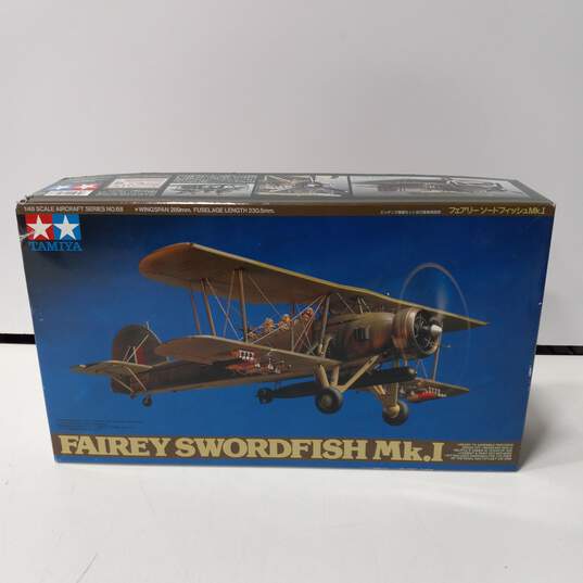 Tamiya Fairey Swordfish MK-1 Model Airplane w/Box image number 5
