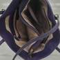 Michael Kors Large Purple Saffiano Leather Tote Handbag image number 6
